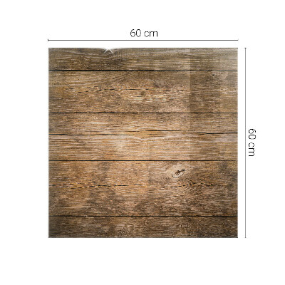 Tafelblad van glas Planken in natuurlijke stijl