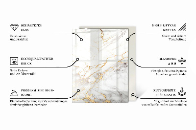 Tafelblad Marmerpatroonstructuur