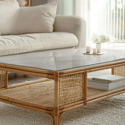 Tafelblad van glas Betonnen patronen met krassen