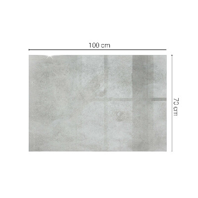 Tafelblad van glas Betonnen patronen met krassen