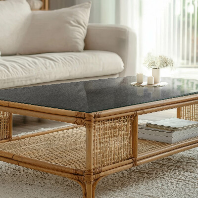 Tafelblad van glas Natuursteenstructuur