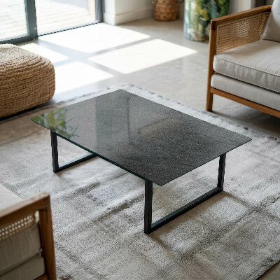 Tafelblad van glas Natuursteenstructuur