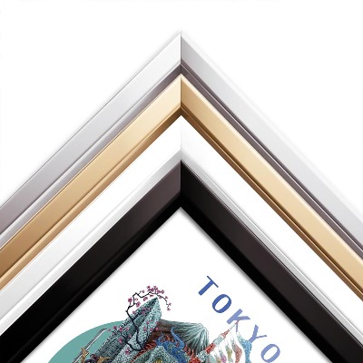 Schilderij met zwarte lijst Tokio