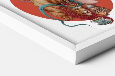 Schilderij met witte lijst Londen