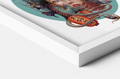 Schilderij met witte lijst Tokio