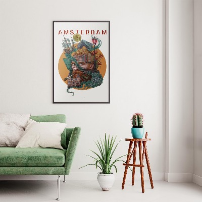 Schilderij Amsterdam