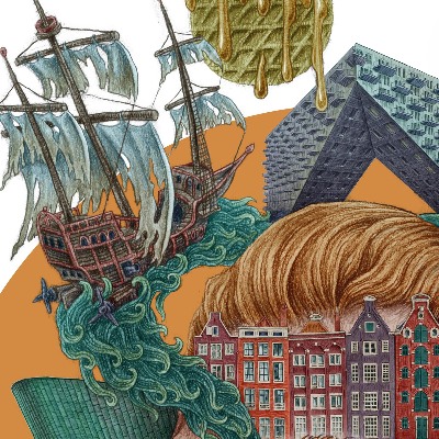 Schilderij Amsterdam