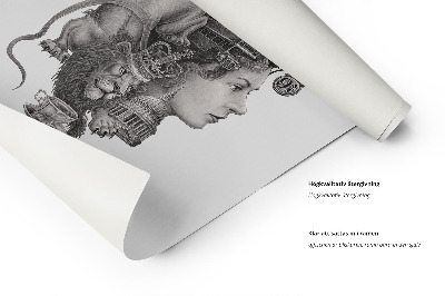 Schilderij Londen Zwart-Wit