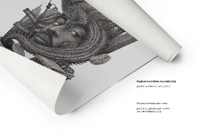 Schilderij New York Zwart-Wit