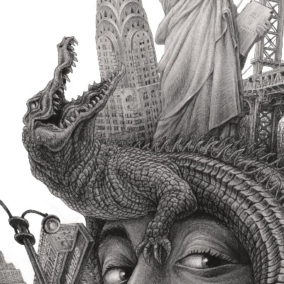 Schilderij New York Zwart-Wit