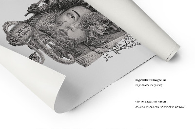 Schilderij Tokio Zwart-Wit