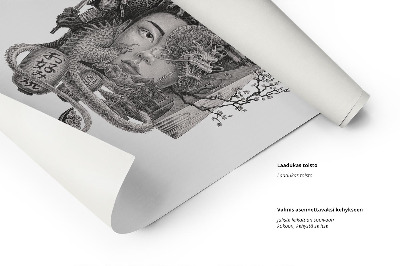 Schilderij Tokio Zwart-Wit