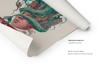 Schilderij Warschau Vintage