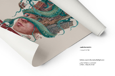 Schilderij Warschau Vintage