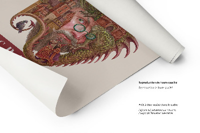 Schilderij Krakau Vintage