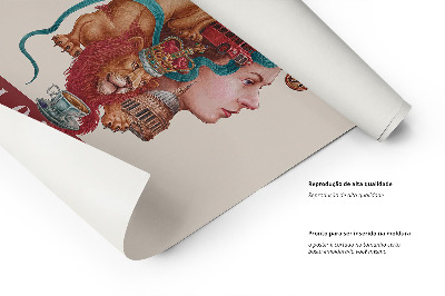 Schilderij Londen Vintage