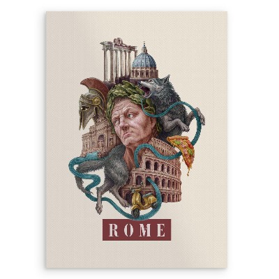 Schilderij Rome Vintage