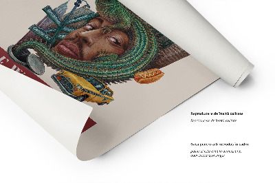 Schilderij New York Vintage