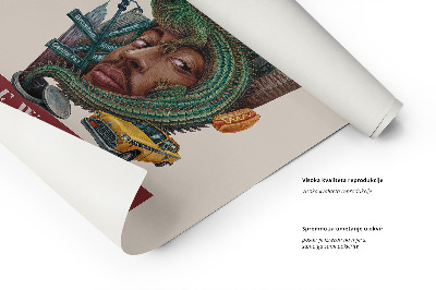 Schilderij New York Vintage