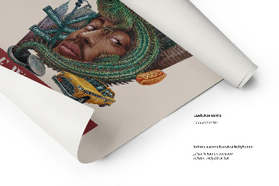 Schilderij New York Vintage