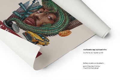 Schilderij New York Vintage