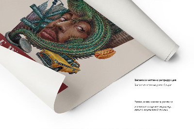 Schilderij New York Vintage