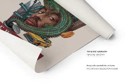 Schilderij New York Vintage