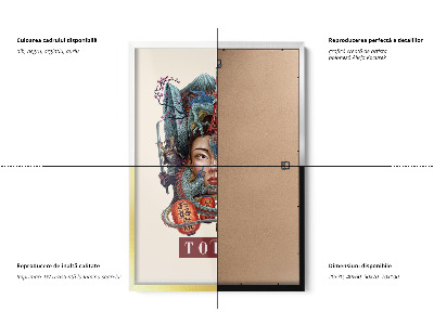 Schilderij met zwarte lijst Tokio Vintage