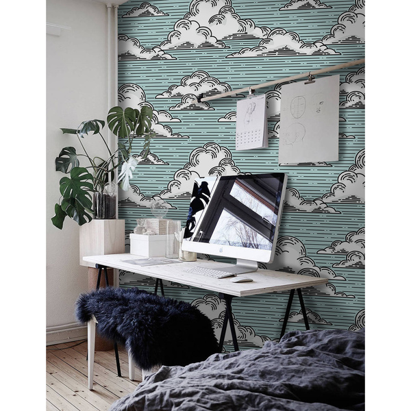 Fotobehang Sprookjesachtige wolken