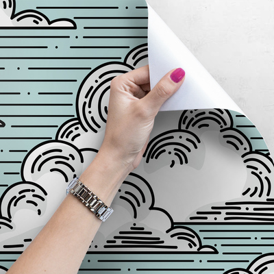 Fotobehang Sprookjesachtige wolken