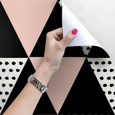 Fotobehang Abstracte driehoeken