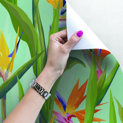 Fotobehang Natuurlijk, of hoe dan? Kleurrijk!