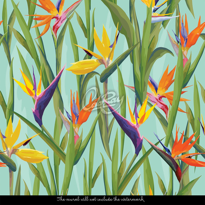 Fotobehang Natuurlijk, of hoe dan? Kleurrijk!