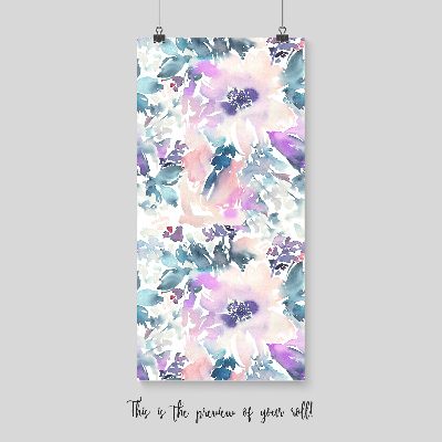 Fotobehang Aquareltuin