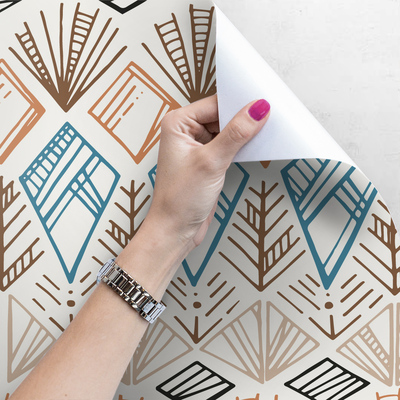 Fotobehang Stamontwerp