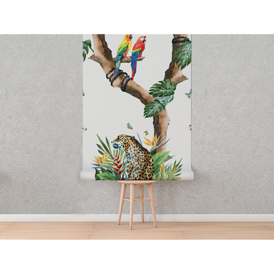 Fotobehang Het tropische jungleboek