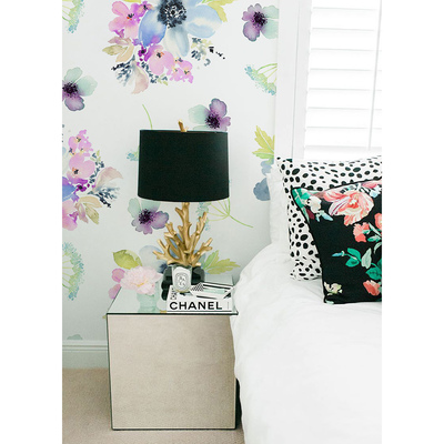 Fotobehang Ochtend tussen de bloemen