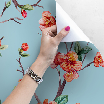 Fotobehang Japanse Sakura-tijd