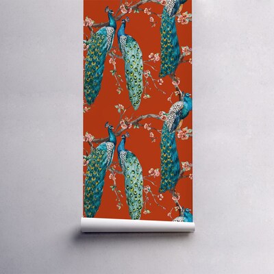 Fotobehang Pauwkoninkrijk