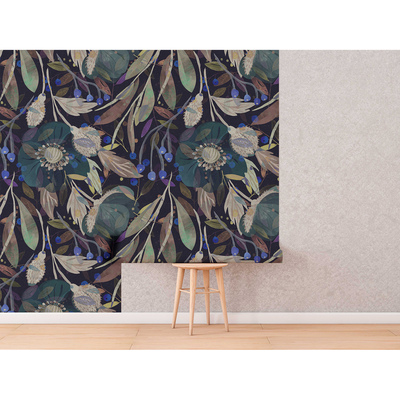 Fotobehang Vulkanische as