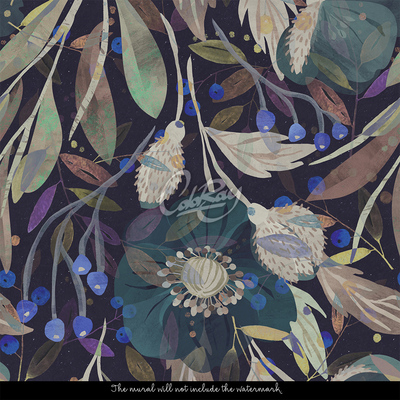 Fotobehang Vulkanische as