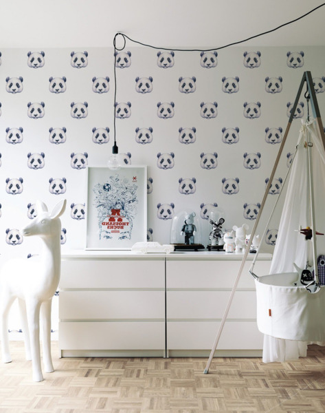 Fotobehang Pandabeer