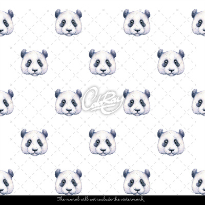 Fotobehang Pandabeer