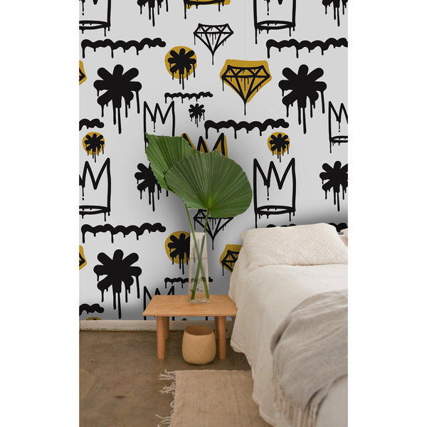 Fotobehang Extravagante graffiti