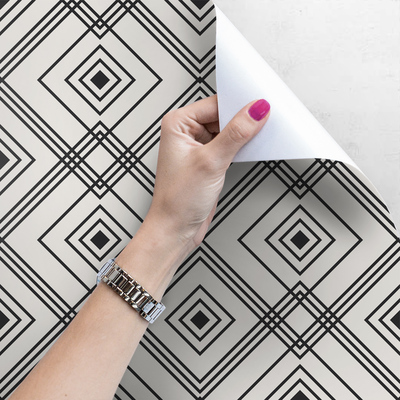 Fotobehang Elegantie in een geometrische versie