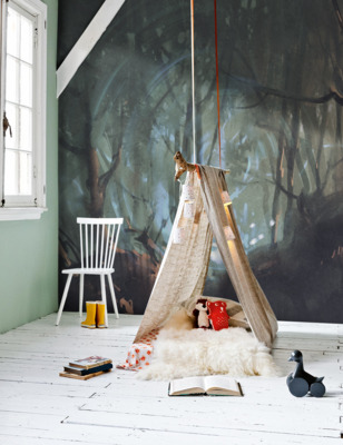 Fotobehang Geheimen van het bos