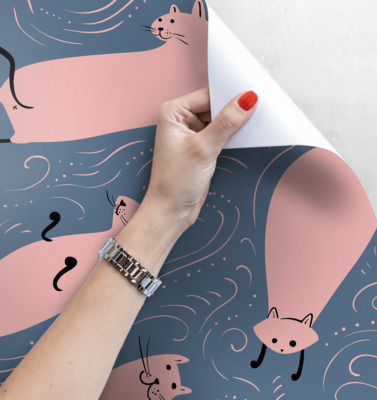 Fotobehang Kattengrappen