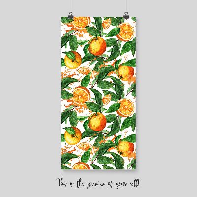 Fotobehang Sappige sinaasappels