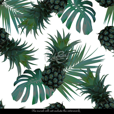 Fotobehang Groen geschenk van de tropen