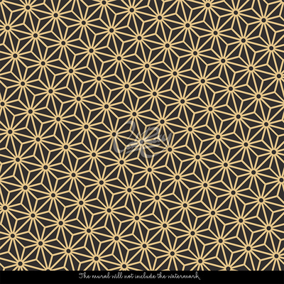 Fotobehang Elegantie in zwart en goud